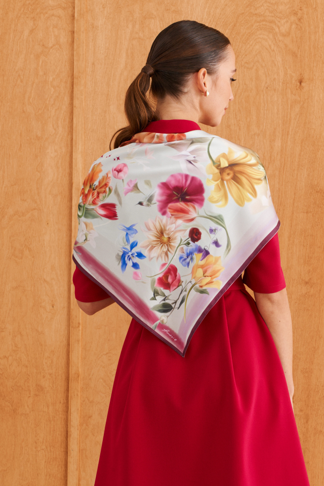 ПЛАТОК  «СНОВИДЕНИЯ МУЗЫ» арт: 9.2025 A1